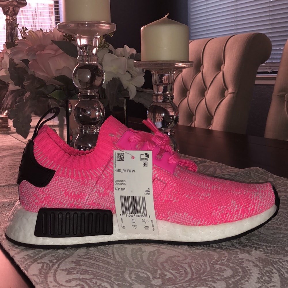 Hot pink adidas NMD